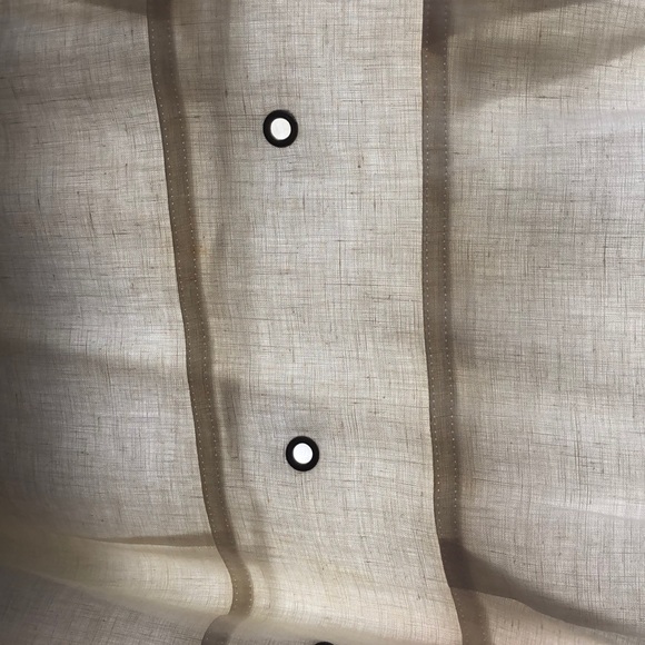 Martha B 100% linen white Dress. - Picture 2 of 2